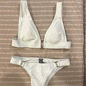 NWT Aerie waffle knit bikini